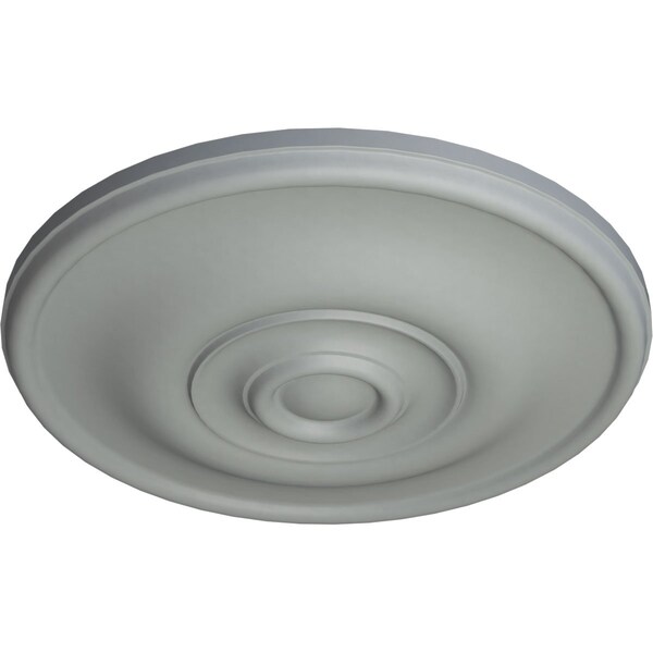 Jefferson Ceiling Medallion (Fits Canopies Up To 2 7/8), 11 3/4OD X 3/8P